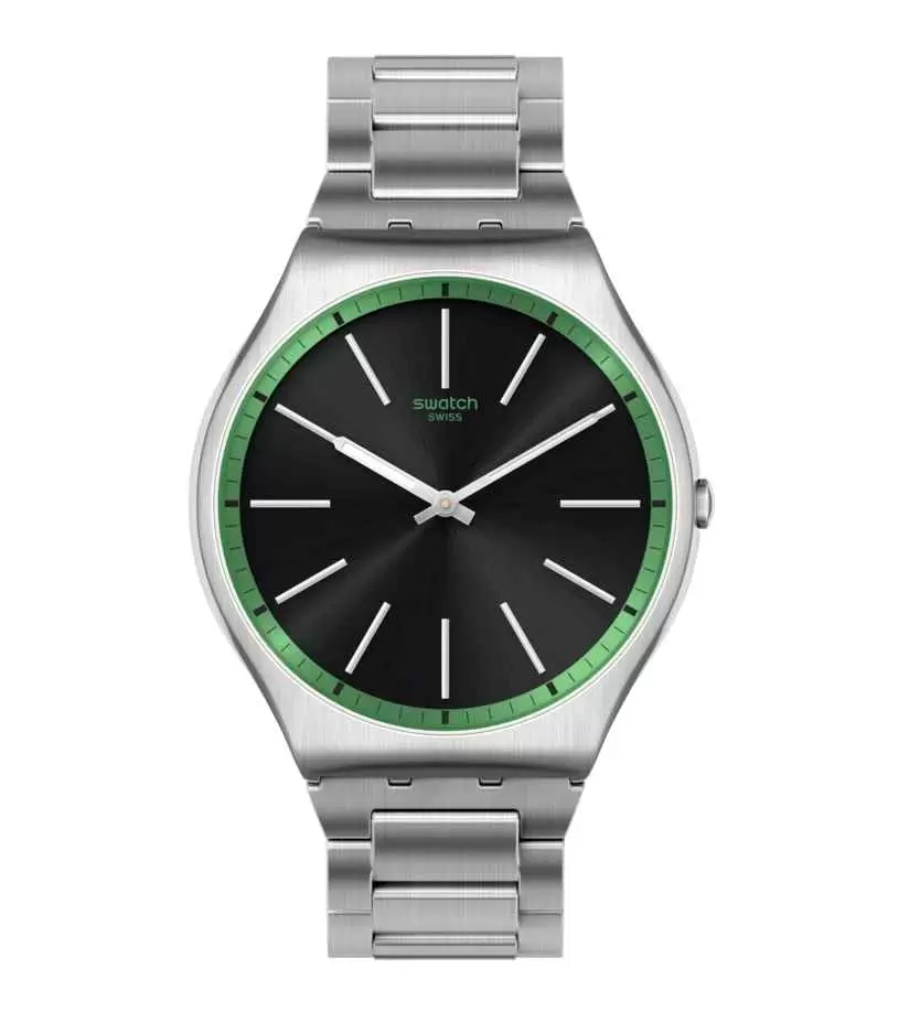 Orologio Swatch Green Graphite SS07S128G  