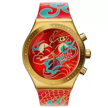  Orologio Swatch Dragon In Motion YVZ100