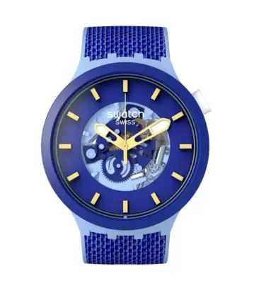 Orologio Swatch Bouncing Blue SB05N105 