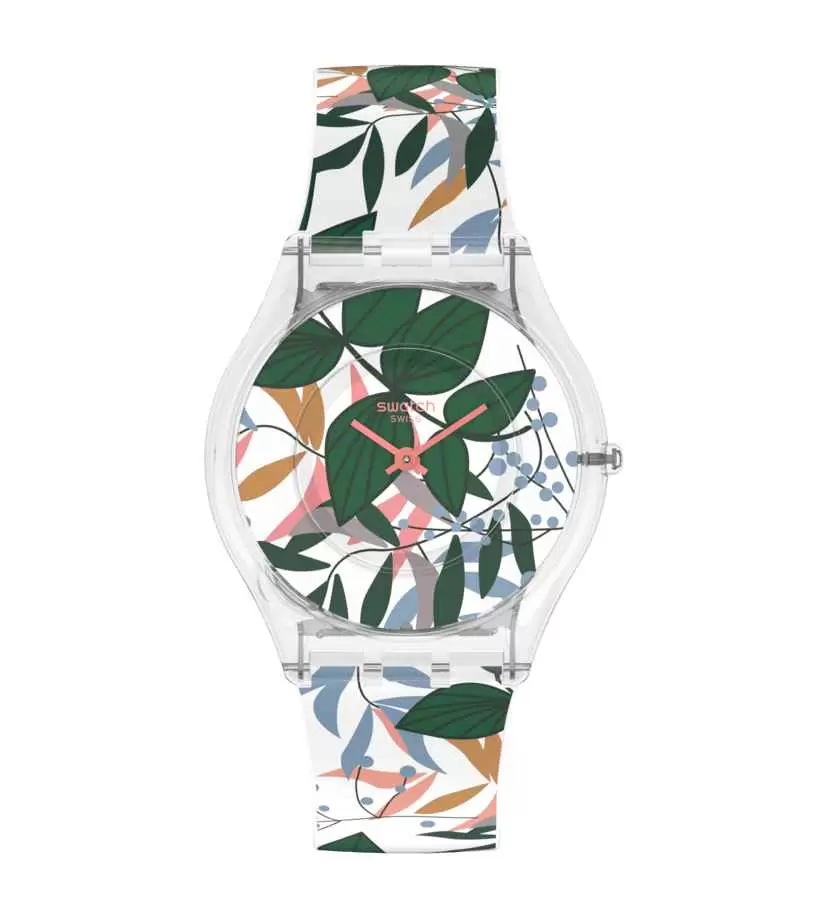 Orologio Swatch Leaves Jungle SS08K111  