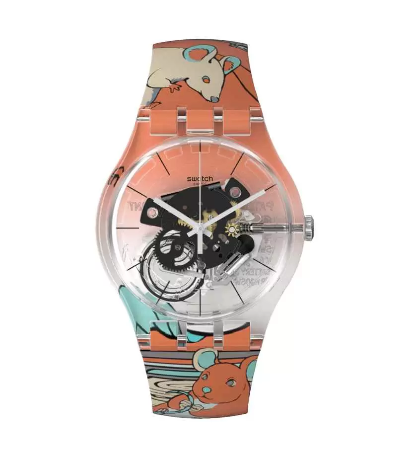 Orologio Swatch Sxy - Rat SUOK144-064  