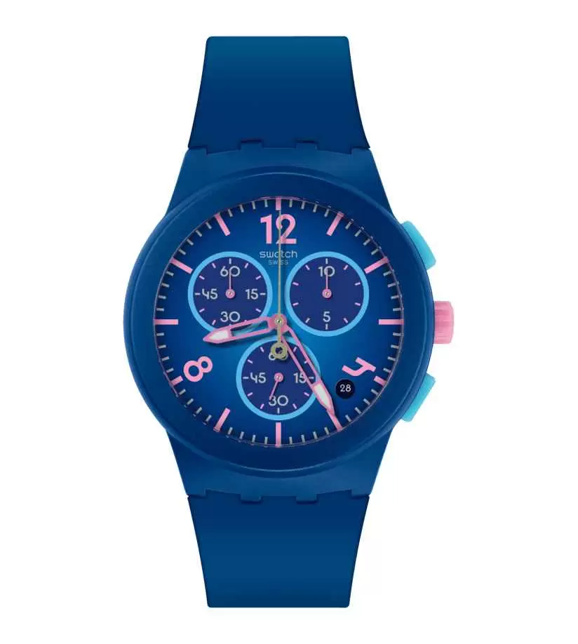 Orologio Swatch Blue Heelflip SUSN420  