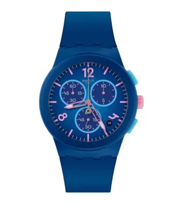 Orologio Swatch Blue Heelflip SUSN420 