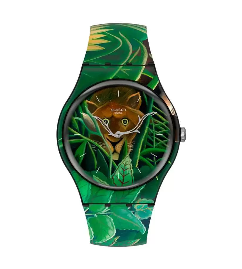 Orologio Swatch The Dream By Henri Rousseau, The Watch SUOZ333  