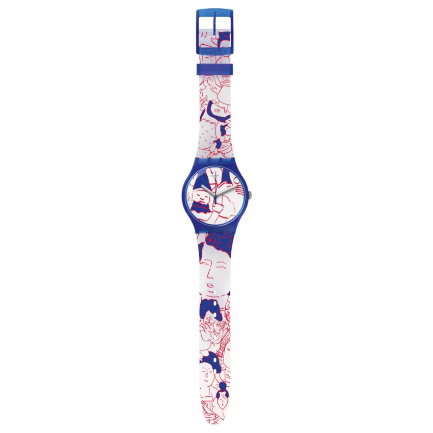 Orologio Swatch Juls At Swatch Art Peace Hotel SUOZ217  