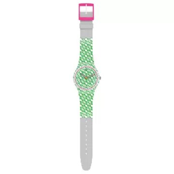 / Orologio Swatch Duet In Green & Pink SUOZ208