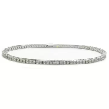  Bracciale Zancan Tennis In Argento E Zirconi Bianchi ESB080-B