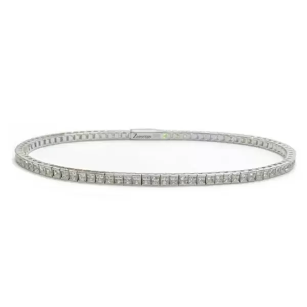 Bracciale Zancan Tennis In Argento Con Zirconi Bianchi ESB075-B  