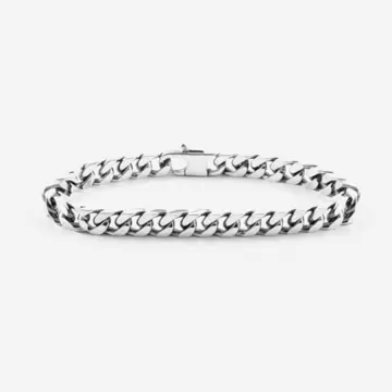  Bracciale Nove25 Grumetta Quadrata Filo 250 In Argento N25BRA00041-21