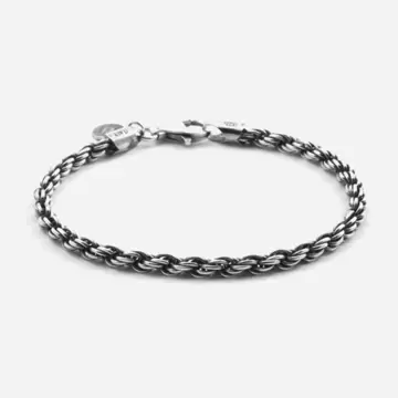  Bracciale Nove25 Corda 080 In Argento 080 N25BRA00020-205