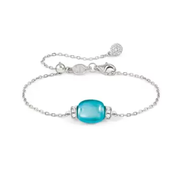  Nomination Bracciale Myradiance Con Pietra Topazio Azzurro 241502/042