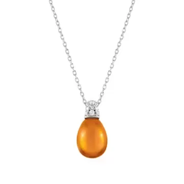  Nomination Collana Myradiance Con Pietra Ambra 241503/040