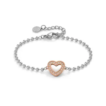  Nomination Bracciale Soffio D’Amore Con Cuore E Zirconi 134000/022