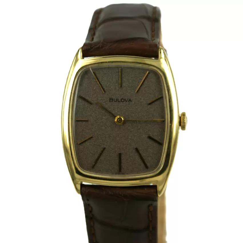 Orologio Bulova Vintage cassa in oro giallo18kt '70  