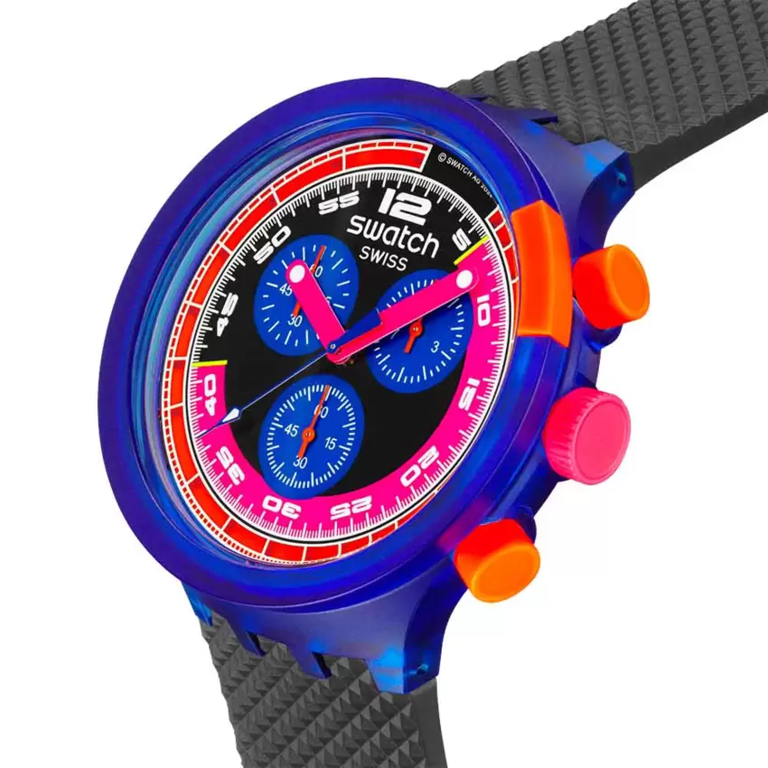 Orologio Swatch Swatch Neon Party To The Max SB06N102  