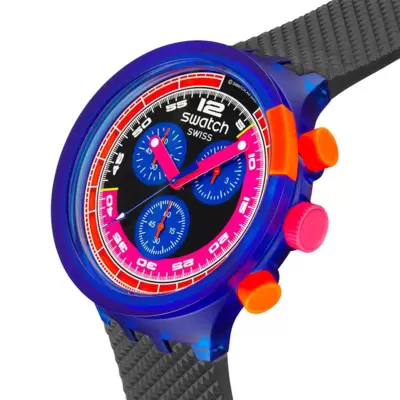 Orologio Swatch Swatch Neon Party To The Max SB06N102 