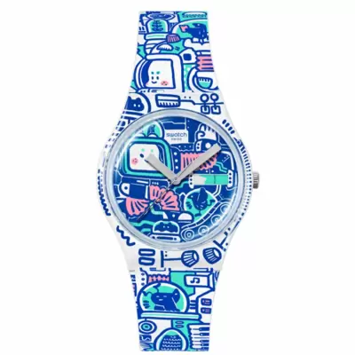 Orologio Swatch B-Bot SO28Z702 