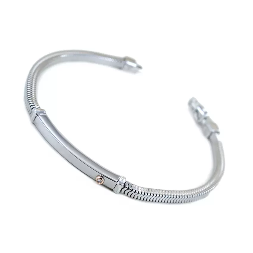 Bracciale Zancan In Argento ESB333R  