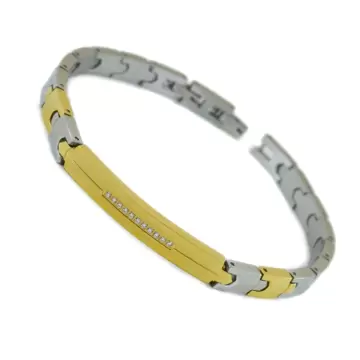  Bracciale Zancan In Acciaio EHB398