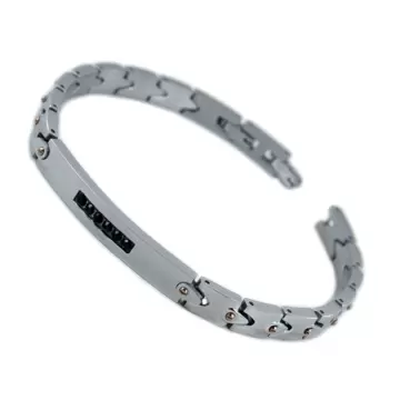  Bracciale Zancan In Acciaio EHB404