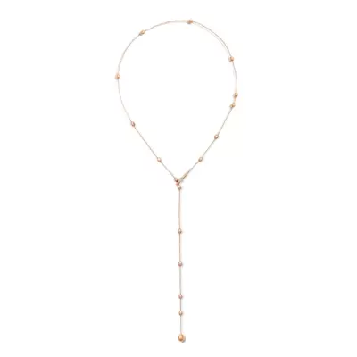 Collana Nanis A Y Soffio In Oro Rosa E Diamanti CS10-583LUC 