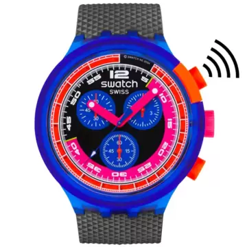 / Orologio Swatch Neon Party To The Max Pay! SB06N101-5300