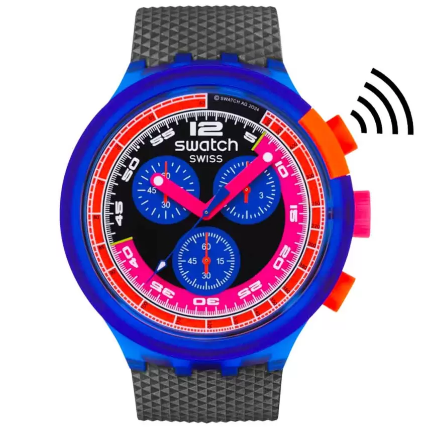 Orologio Swatch Neon Party To The Max Pay! SB06N101-5300  