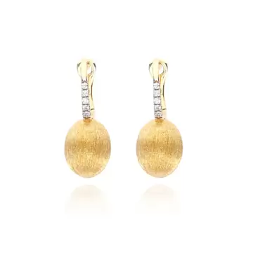  Nanis Orecchini Baby Ciliegine Con Boules Pendenti In Oro E Dettagli Di Diamanti OS41-583