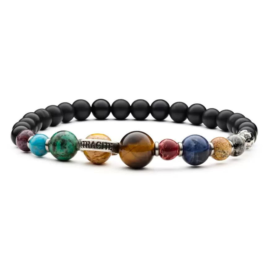 Bracciale Antracite SOLAR SYSTEM  