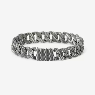 Bracciale Nove25 Grumetta Piccola Puntinata In Argento N25BRA00058215 