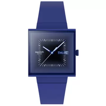  Orologio Swatch Squarely Blacklight SO34N700