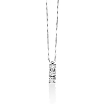  Collana Miluna Trilogy In Oro E Diamanti CLD4115-024G7