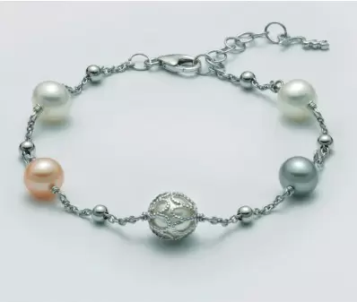 Bracciale Argento Perle PBR3075  