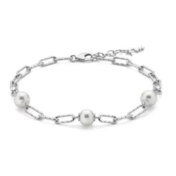  Bracciale in Argento con Perle