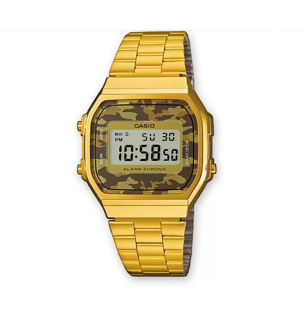 Orologio Unisex Vintage Camouflage A168WEGC-5EF  