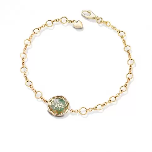 Bracciale Morbido Giada Verde LBB408L  