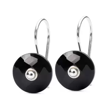 / Trollbeads Orecchini Onice Nero