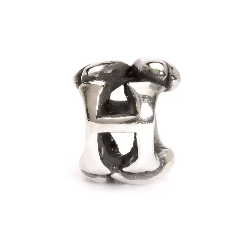 Trollbeads Bead Lettera H  