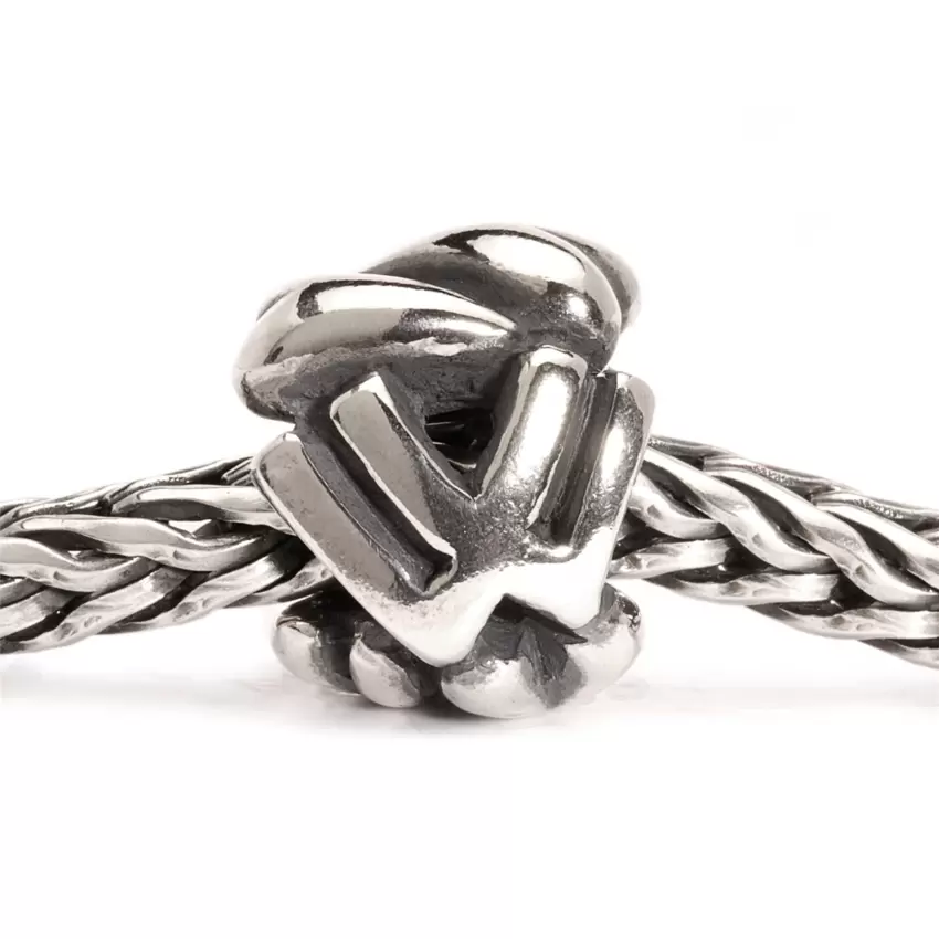 Trollbeads Bead Lettera W  