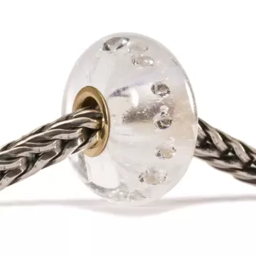 / Trollbeads Bead Diamante Con Oro