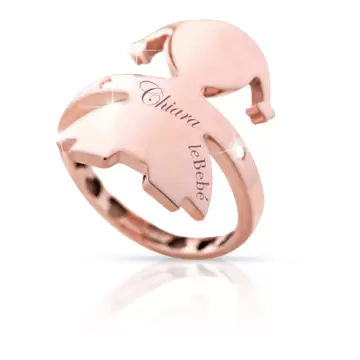  Anello Femminuccia Oro Rosa